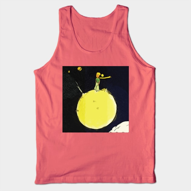 The little prince  Le Petit Prince Tank Top by Axelsavvides